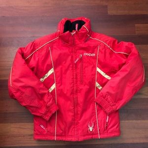 Kids Spyder Snowboarding Ski Jacket - Size 10